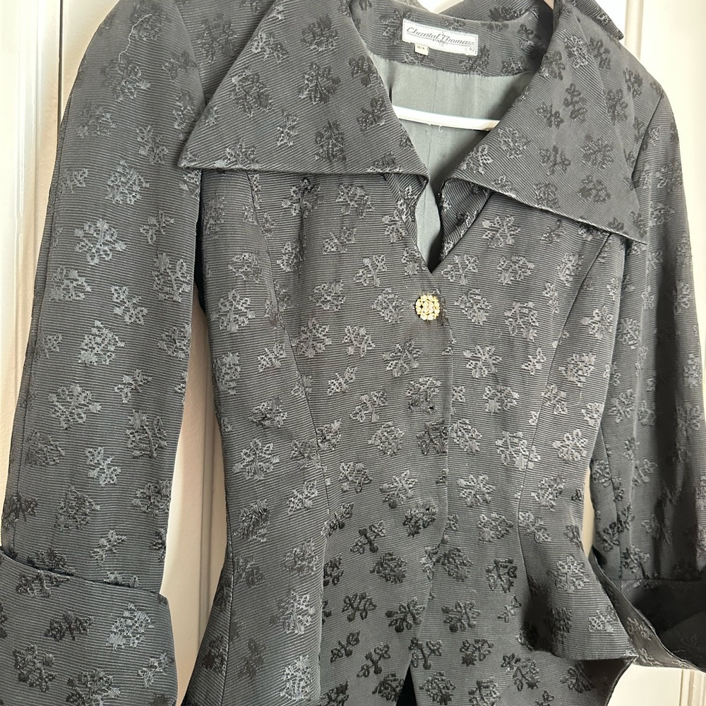 Vintage Chantal Thomass High- Low Jacket with matching skirt. - Picture 2 of 6
